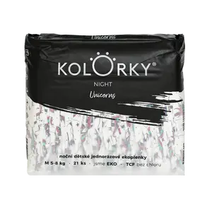 KOLORKY NIGHT Jednorožci vel. M (5-8 kg) 21 ks