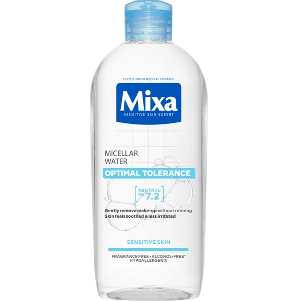 MIXA Optimal Tolerance micelární voda pro citlivou pleť, 400 ml