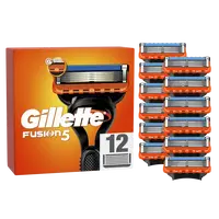 GILLETTE Fusion5 Náhradní holicí hlavice pro muže, 12 ks