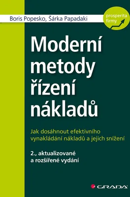 E-kniha: Moderní metody řízení nákladů od Popesko Boris
