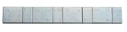 Ferdus Samolepící závaží 4x5g + 4x10g, pásek 60g, Zn Počet kusů: 100