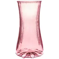 Skleněná váza Nigella 23,5 cm, růžová