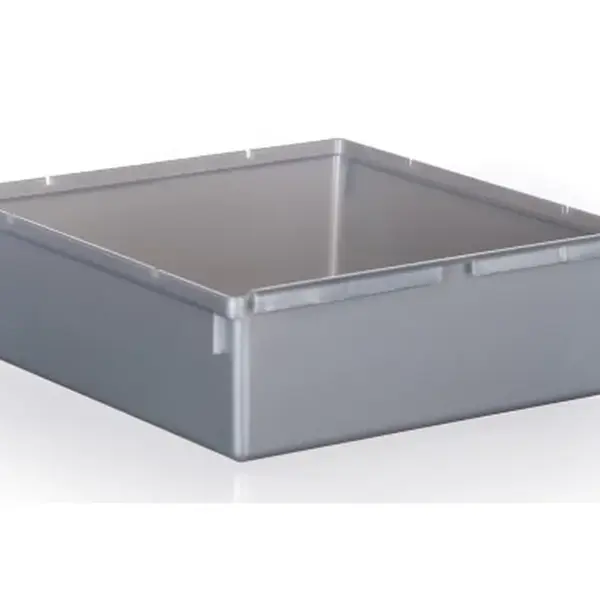 Organizér do šuplíku Pepe 15x15 cm, šedý