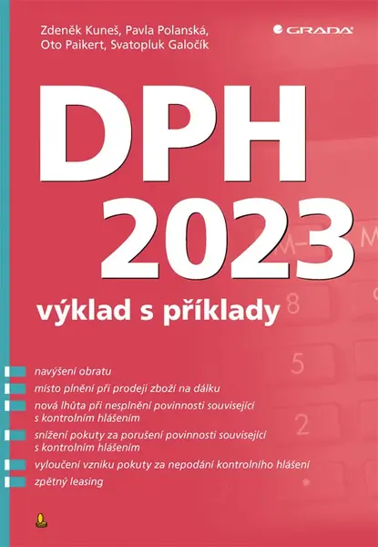 E-kniha: DPH 2023 – výklad s příklady od Kuneš Zdeněk