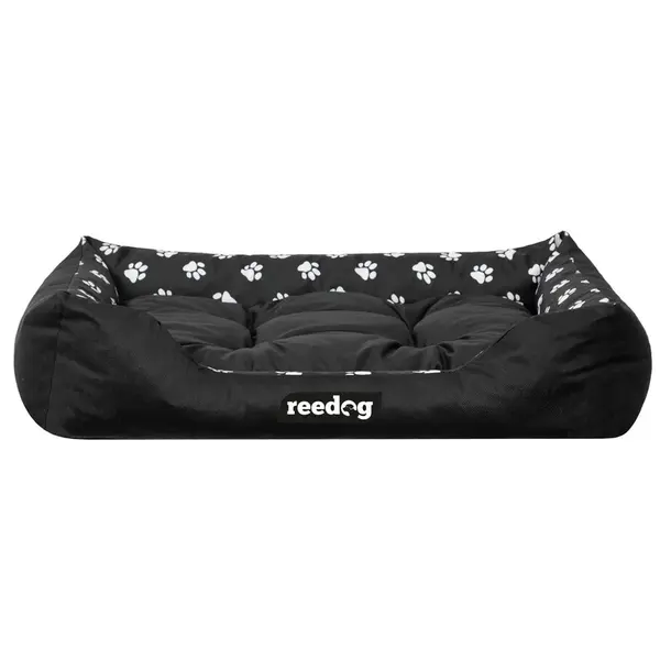 Reedog Puffy Black Paws Pelíšek pro psa - L