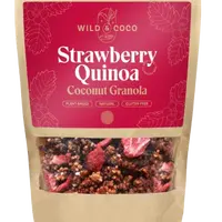 WILD & COCO Strawberry Quinoa Coconut Granola 220 g