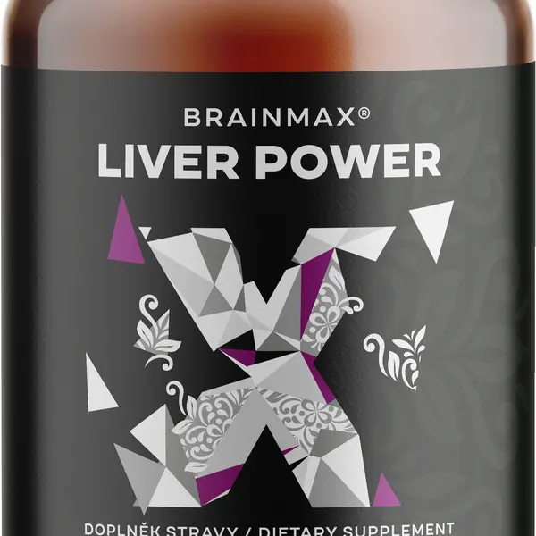 BRAINMAX Liver Power, komplex pro normální činnost jater 90 kapslí