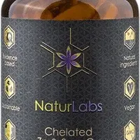 NATURLABS Zinek & Selen chelátové + Měď 60 kapslí
