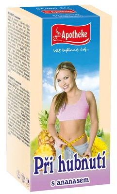 Při hubnutí s ananasem čaj sáčky 20 x 1.5 g