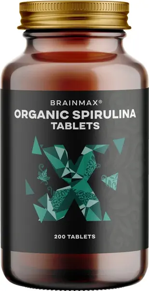 BRAINMAX Spirulina BIO 200 tablet