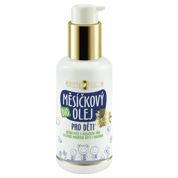 PURITY VISION Bio Měsíčkový olej pro děti 100 ml