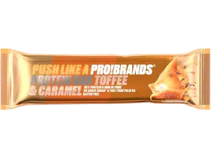 PROTEINPRO Protein bar s příchutí toffee caramel 45 g