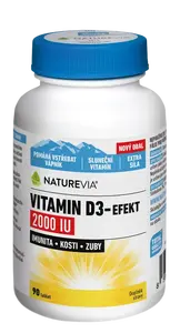 NATUREVIA Vitamin D3-Efekt 2000IU 90 tablet