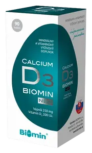 BIOMIN CALCIUM NEO s vitamín D3 90 tobolek