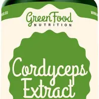 GREENFOOD NUTRITION Cordyceps extract 90 kapslí