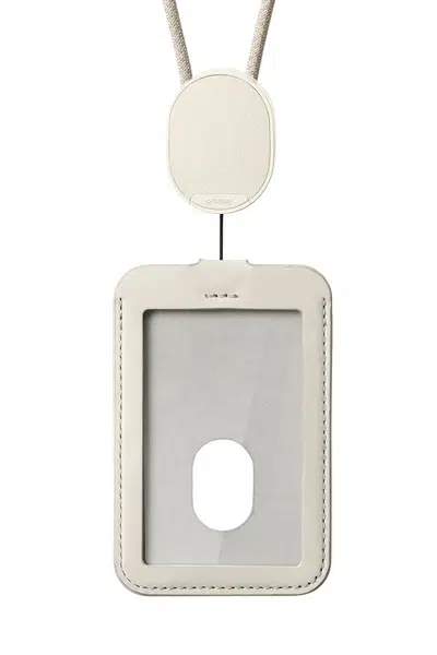 Držák na průkaz totožnosti se šňůrkou Orbitkey Card Holder 56 x 7 x 0,4 cm béžová barva