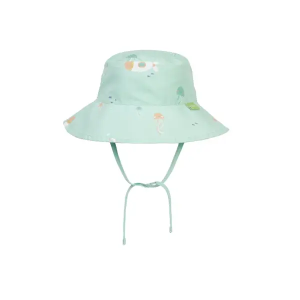 Saro Baby oboustranný klobouček s UV ochranou (18-36m) Jellyfish