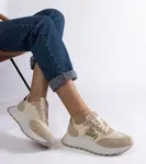 Gemre Beige platform sneakers Cremorna