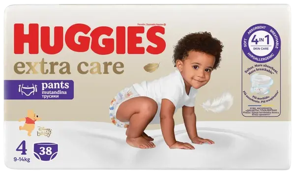 HUGGIES® Extra care pants 4 38 ks