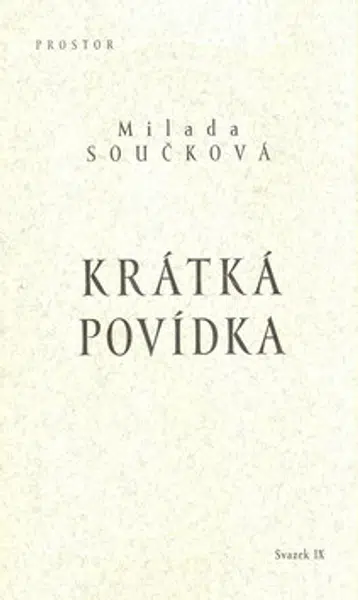 Krátká povídka - Milada Součková