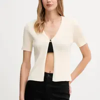 Kardigan Dkny dámský, béžová barva, P52XAX02