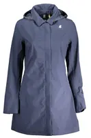 Modrý dámský trenčkot K-WAY
