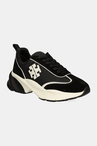 Tenisky Tory Burch Good Luck Trainer černá barva, 161550-001