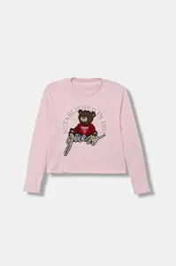 Dětské tričko s dlouhým rukávem Guess