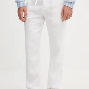 Lněné kalhoty Frescobol Carioca