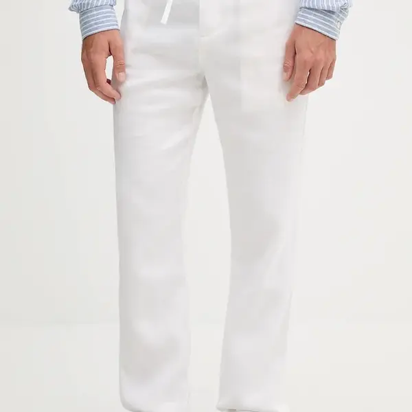 Lněné kalhoty Frescobol Carioca