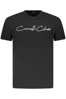 Černé triko Cavalli Class s krátkým rukávem