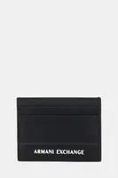 Kožené pouzdro na karty Armani Exchange