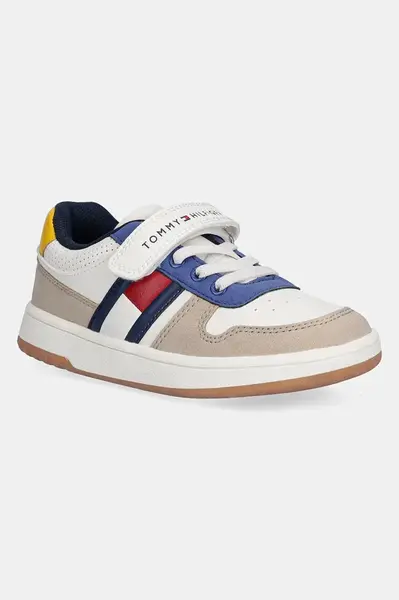 Dětské tenisky Tommy Hilfiger béžová barva, T1X9-34069