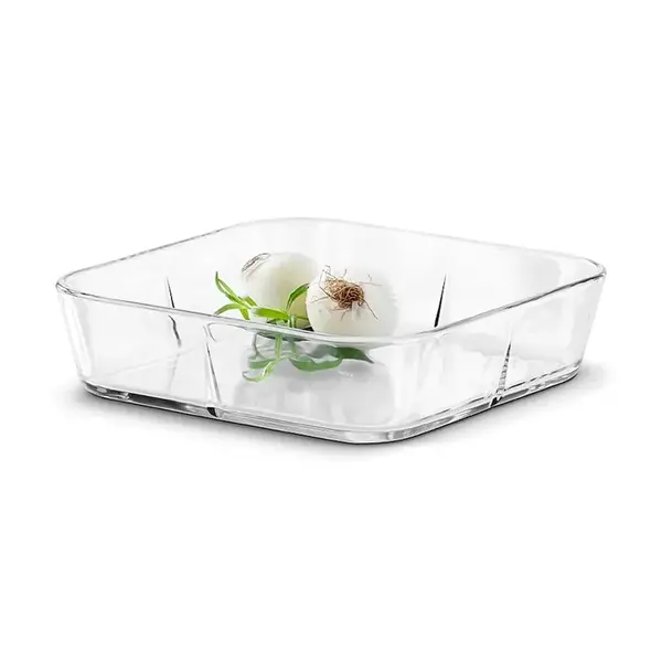 Žáruvzdorná miska Rosendahl Ovenproof 24 x 24 cm průhledná barva