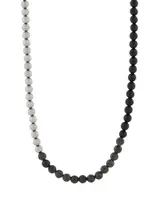 Armani Exchange Módní pánský náhrdelník z korálků AXG0140040