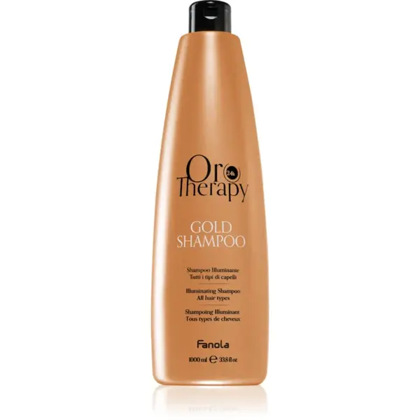 Fanola Oro Therapy Gold Shampoo šampon s arganovým olejem 1000 ml