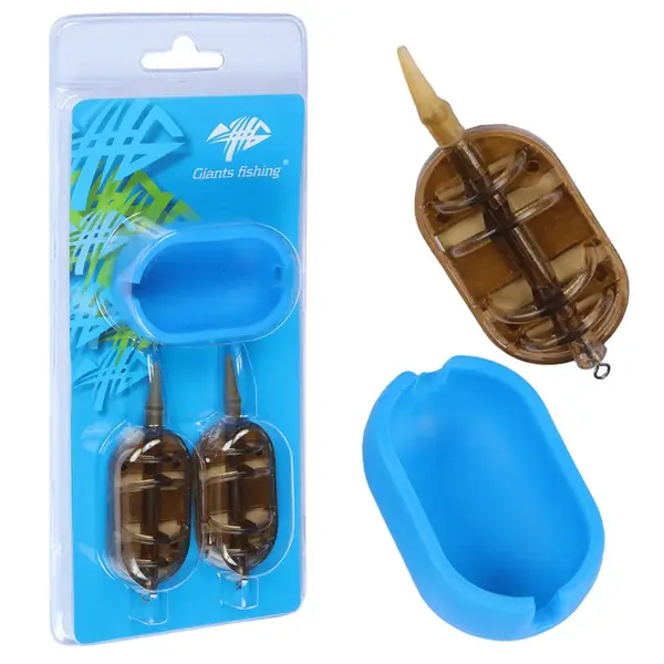 Giants fishing sada krmítek s formičkou method feeder gaube - 30+40 g