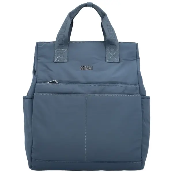 Dámský batoh tmavě modrý - Coveri Perikles