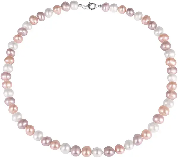 JwL Luxury Pearls Multibarevný náhrdelník z pravých perel JL0568