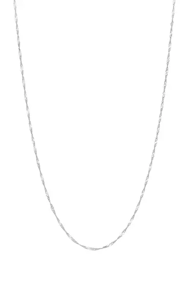 Soliter Řetízek Lambáda z bílého zlata 745 271 115 0017 07 38 cm