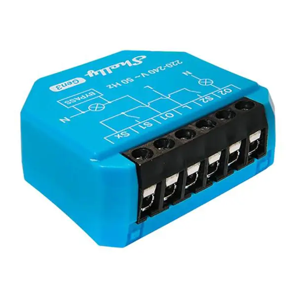 Smart ovladač osvětlení SHELLY 2L Gen3 WiFi
