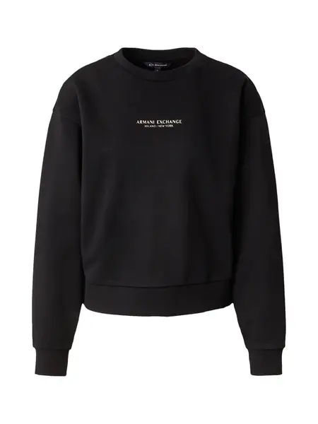 ARMANI EXCHANGE Mikina  béžová / čierna