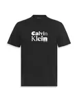 Calvin Klein Tričko  čierna / biela