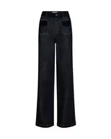 MOS MOSH Džínsy 'MMColette Daw'  tmavomodrá