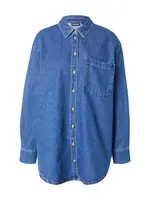 PIECES Blúzka 'PCMaisie'  modrá