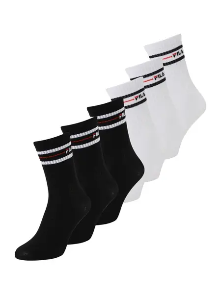 FILA Ponožky  červená / čierna / biela
