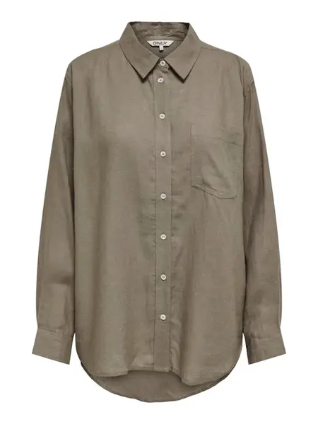 ONLY Blúzka 'ONLTokyo'  čokoládová