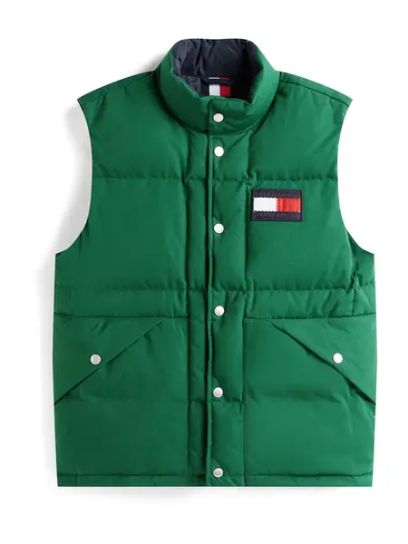 TOMMY HILFIGER Vesta  zelená