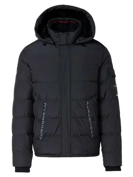 KOROSHI Zimná bunda  antracitová