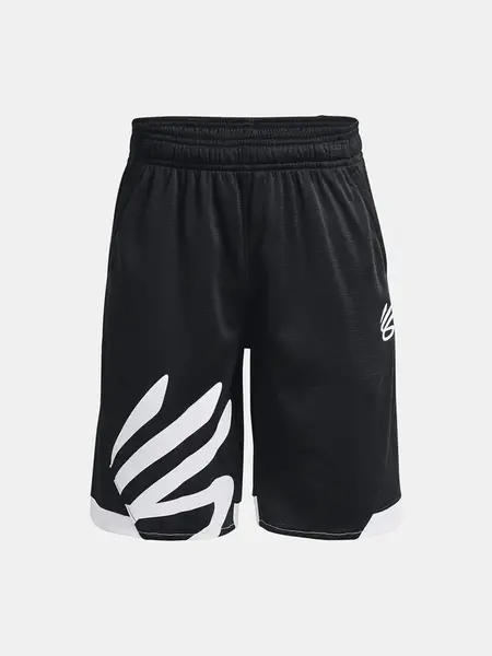 Under Armour Kraťasy B CURRY SPLASH SHORT-BLK - Kluci